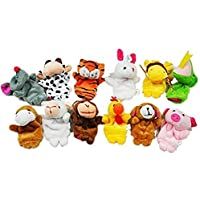 Los mejores  - landsell 12 PC Animal Finger Puppets